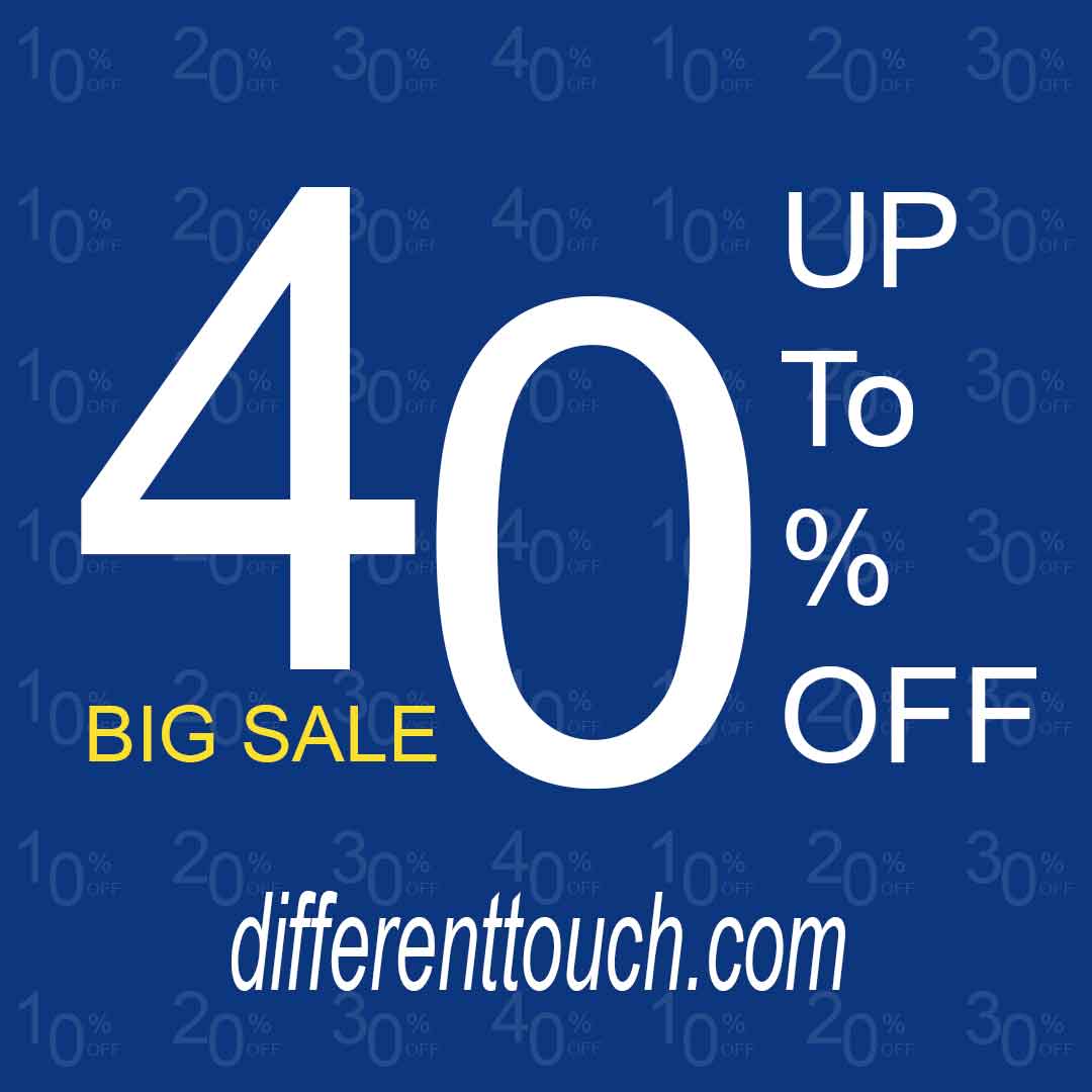 Big Sale | Up to 40% Off on Fashion & Accessories – Different Touch