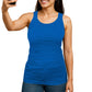  blue tank top Woman 