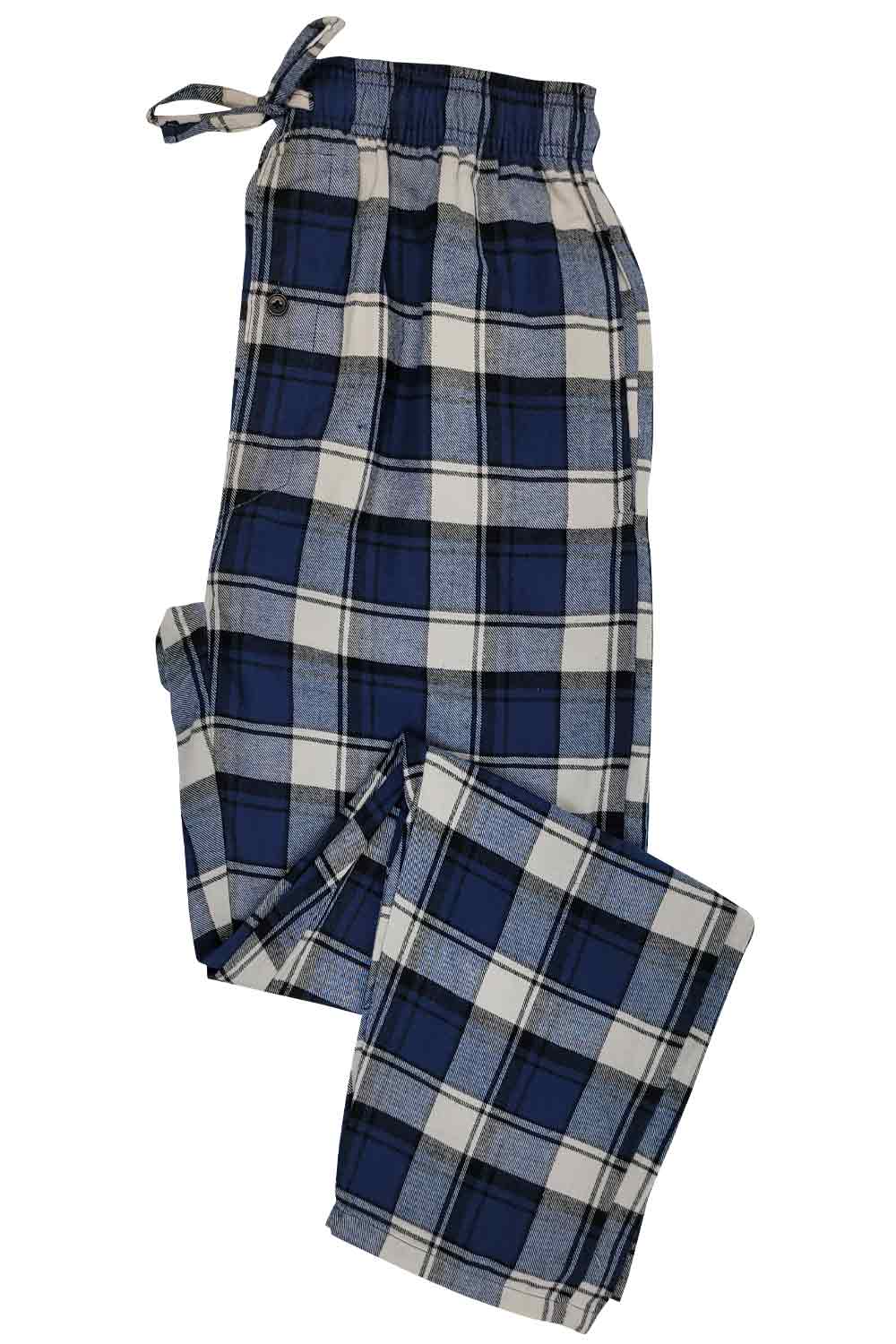 Cotton Lounge Pajama Pants for Men | Plaid S-6XL | Different Touch