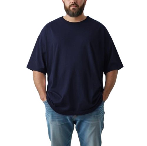 Different Touch Long Length T-Shirt| Big & Tall| 100% Cotton| Pre-Shrunk