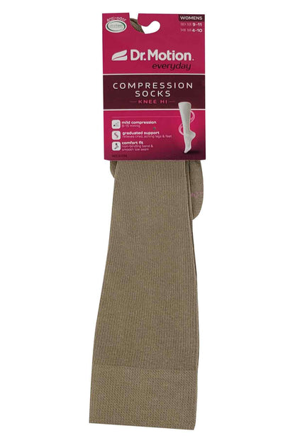 Outdoor knee high compression socks