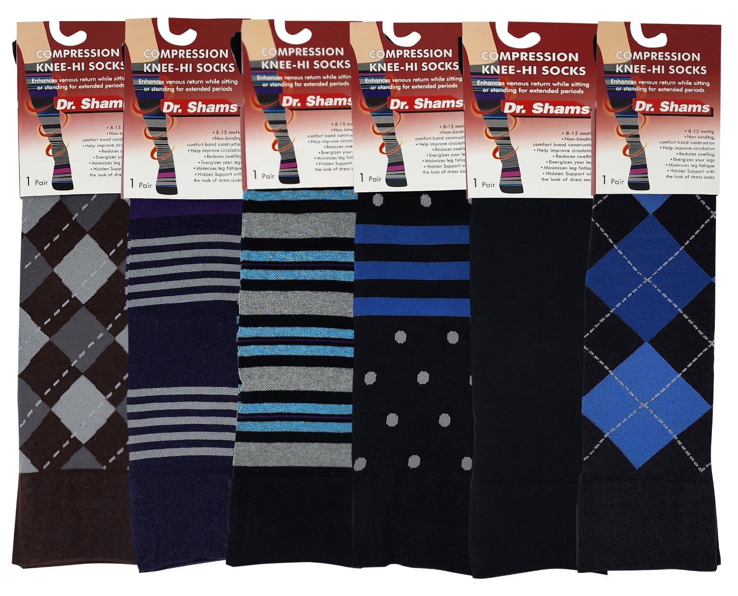 mens compression knee high socks