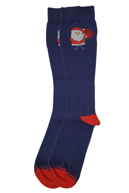 Women’s Christmas Compression Knee High Socks | 8–15 mmHg | Festive Designs (1 Pair)